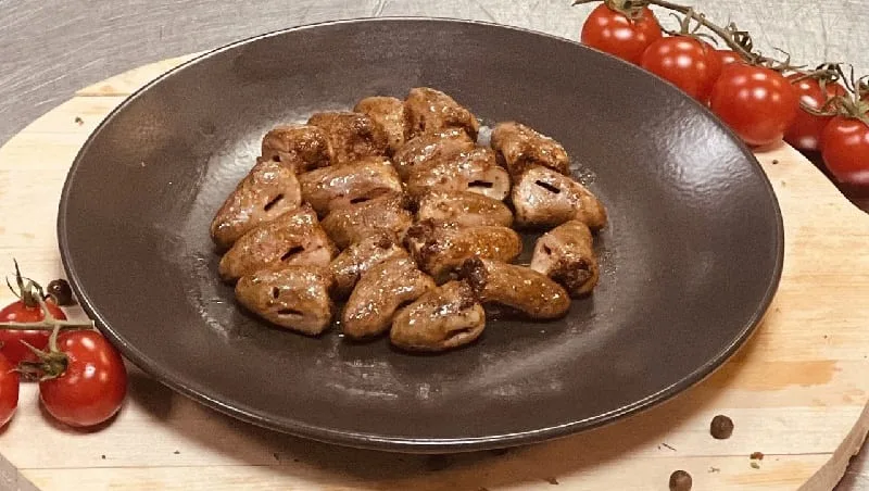 Куриные сердечки